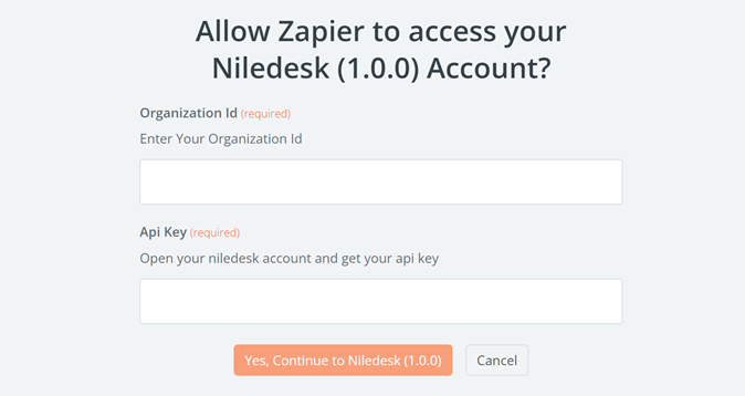 Configure template and task for trigger in Zapier